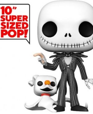 Funko Pop Disney 809 Jack Skellington con Zero 10"