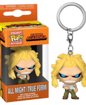 Llavero Funko Pop All Might (Forma Real)