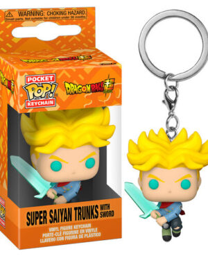 Llavero Funko Pop Super Saiyan Trunks With Sword
