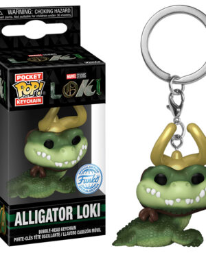 Llavero Funko Pop Alligator Loki