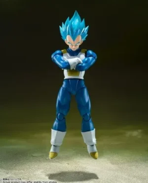 Figura Sh Figuarts Vegeta Super Saiyan God Unwaring Saiyan Pride
