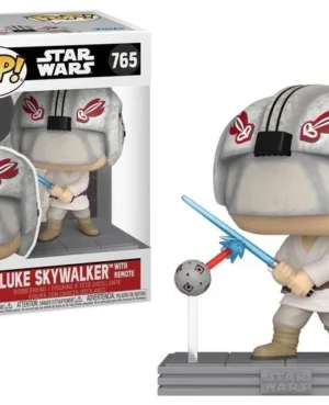 Funko Pop Star Wars 765 Luke Skywalker With Remote
