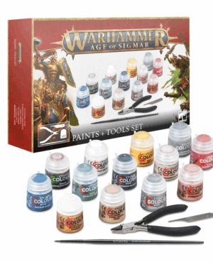 Warhammer Age Of Sigmar - Pinturas + Set de Herramientas