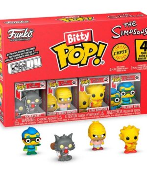 Funko Bitty Pop Los Simpson Pack de 4 Serie 4