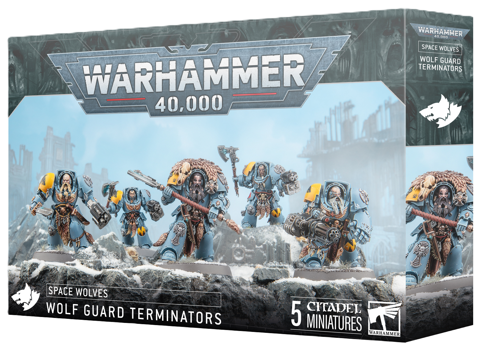 Warhammer 40.000 - Space Wolves: Exterminadores De La Guardia Del Lobo