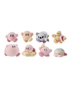 Figura Bandai Kirby & Cia Flocked