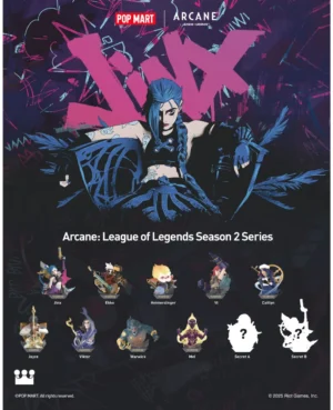 Blind Box Pop Mart League of Legends: Arcane Series Figures