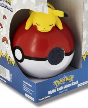 Reloj despertador Pokémon Pikachu 18cm