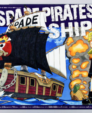 Maqueta Bandai One Piece Spade Pirates Ship