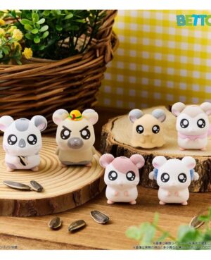 Figura Bandai Hamtaro Flocked Doll Aleatoria