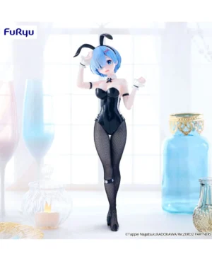 Figura Furyu Re Zero Bicute Bunnies Rem Bicolor 29 Cm