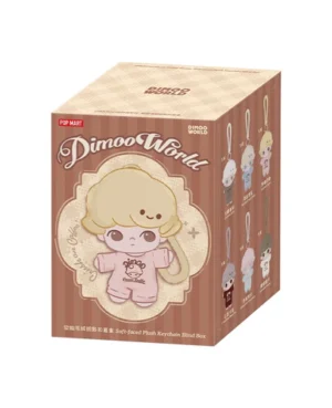 Blind Box Pop Mart Dimoo Crush On Coffee Plush Keychain