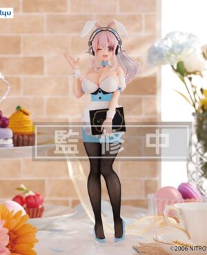 Figura Furyu Super Sonico Bicute Waitress Light Blue
