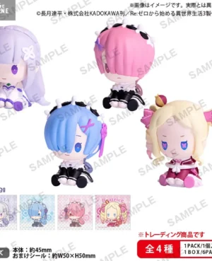 Blind Box Re Zero Petatto Clockwork Mascot