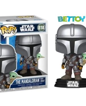 Funko Pop Star Wars 818 The Mandalorian With Grogu