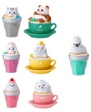 Figura CharaLatte Art Case Animals