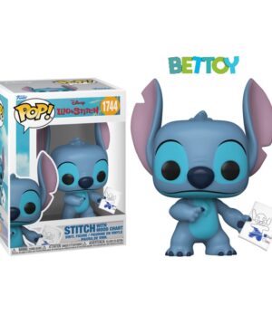 Funko Pop Disney 1744 Stotch With Mood Chart