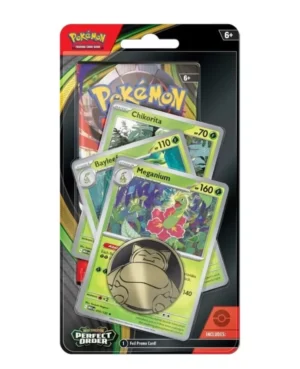 Pokémon TCG Pack Meganium Con Moneda
