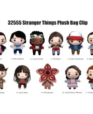 Llavero Sorpresa Stranger Things Plush Bag Clip