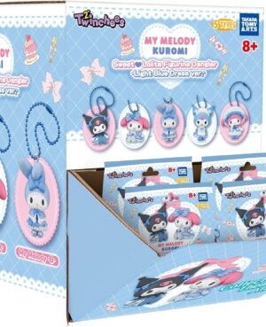 Llavero Sorpresa My Melody Kuromi Light Blue Dress
