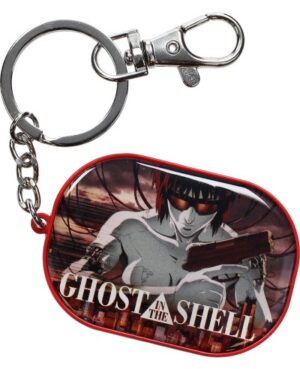 Llavero Metalico Armed Motoko Ghost In The Shell