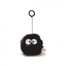 Peluche Vibrador Susuwatari Duende Del Polvo 7 Cm Mi Vecino Totoro