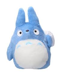 Peluche Acrílico Totoro Azul Mi Vecino Totoro