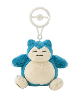 Llavero Peluche Pokémon Con Mosquetón Snorlax