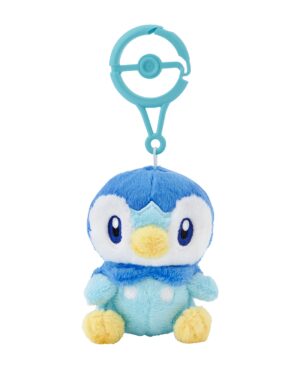 Llavero Peluche Pokémon Con Mosquetón Piplup